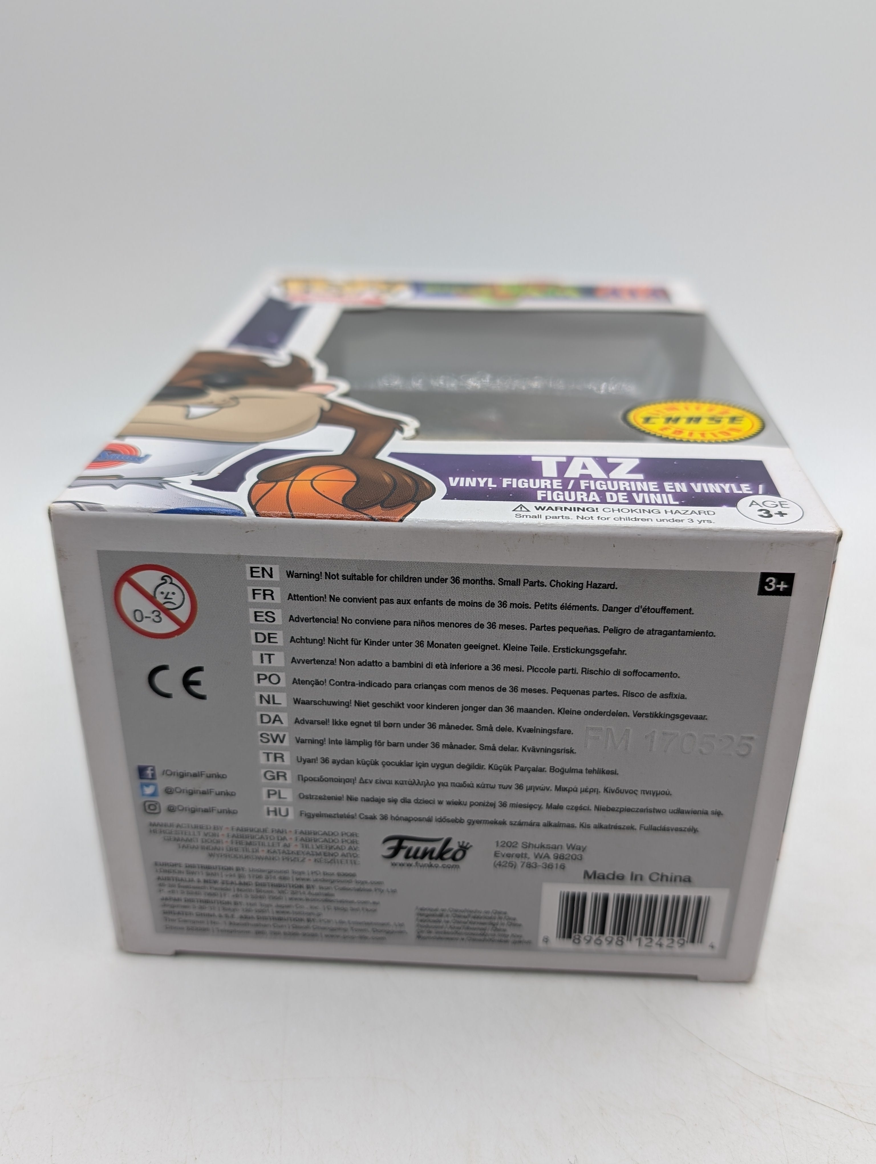 Funko Pop! Vinyl: Space Jam - Tasmanian Taz Devil (Chase) #414, photo 10